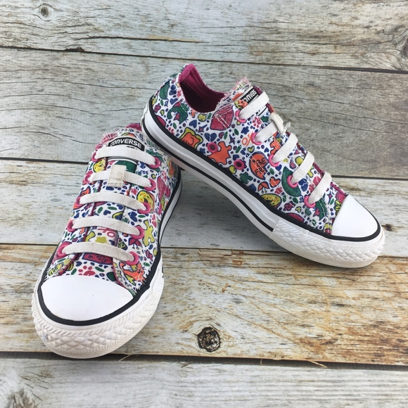 girls low top converse